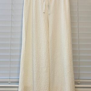 Textured Cover-Up Pants